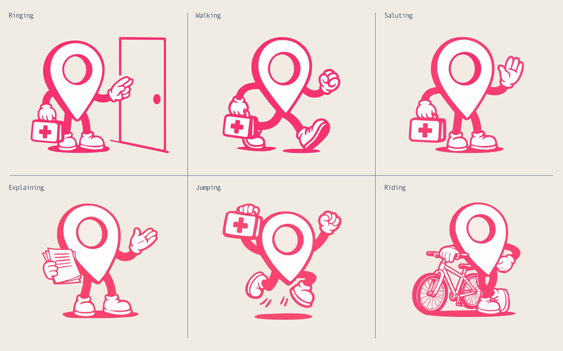 Doctor PIN, le pose della mascotte SOS Pediatra
