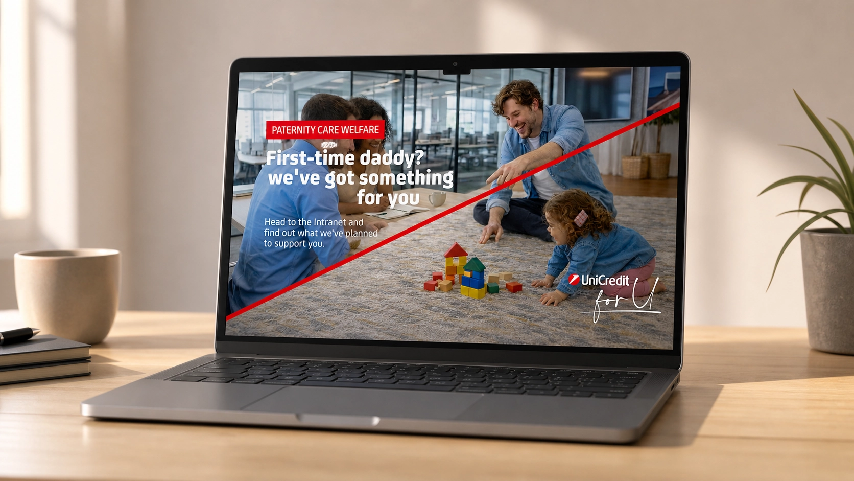 Intranet: First-time daddy? we’ve got something for you