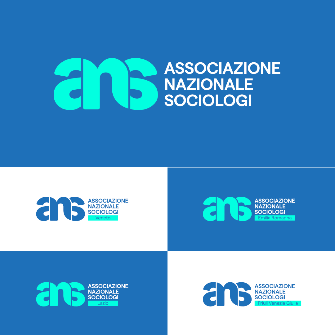 Il logo ANS e le declinazioni regionali