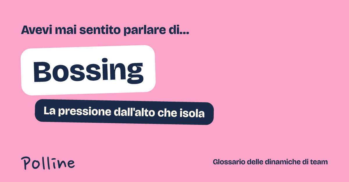 L'immagine che comparirà nel post su Bossing