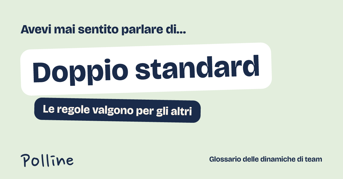 L'immagine che comparirà nel post su Doppio standard